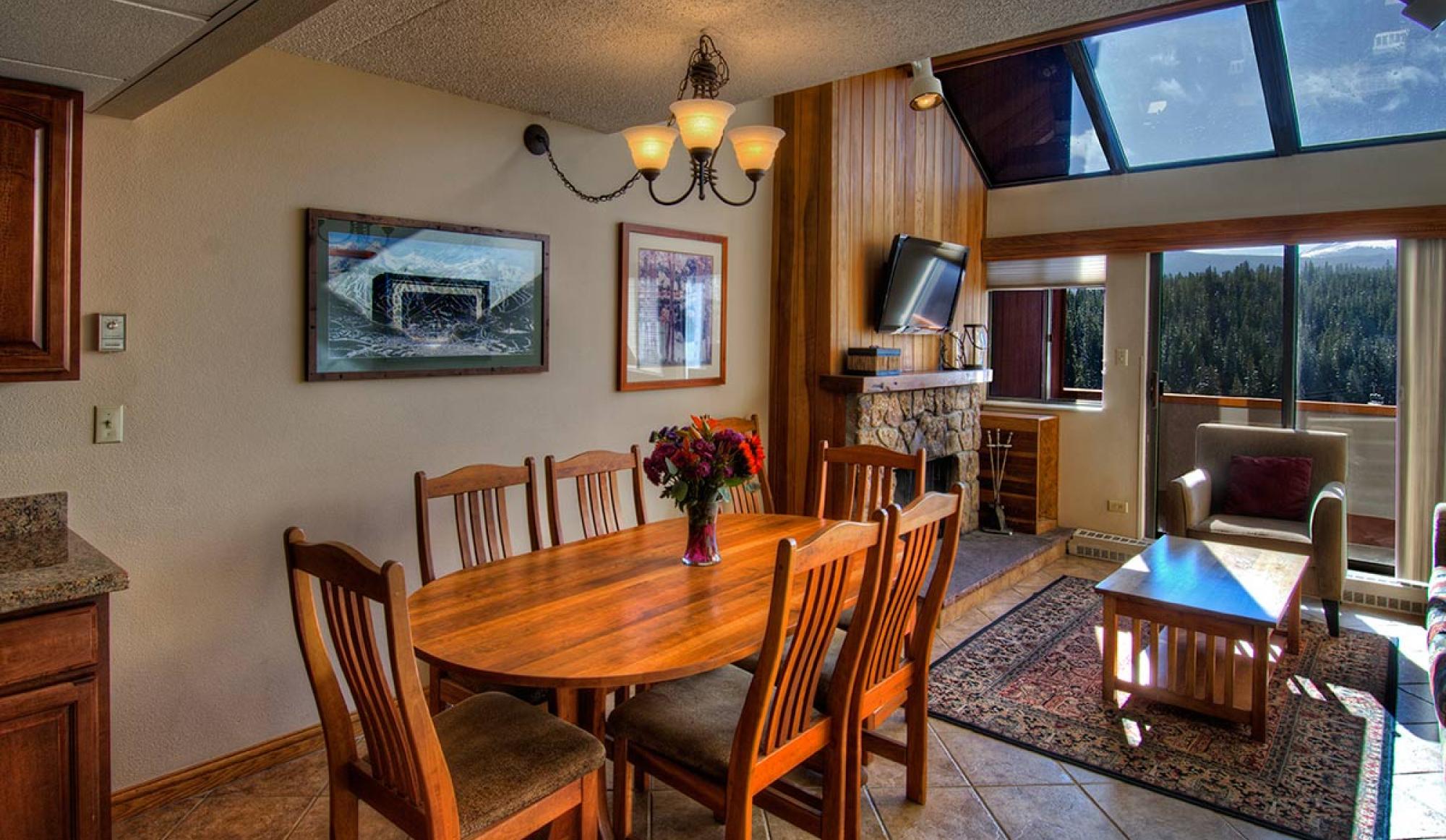 2 Bedroom Suite Living Room at Beaver Run Resort in Breckenridge 