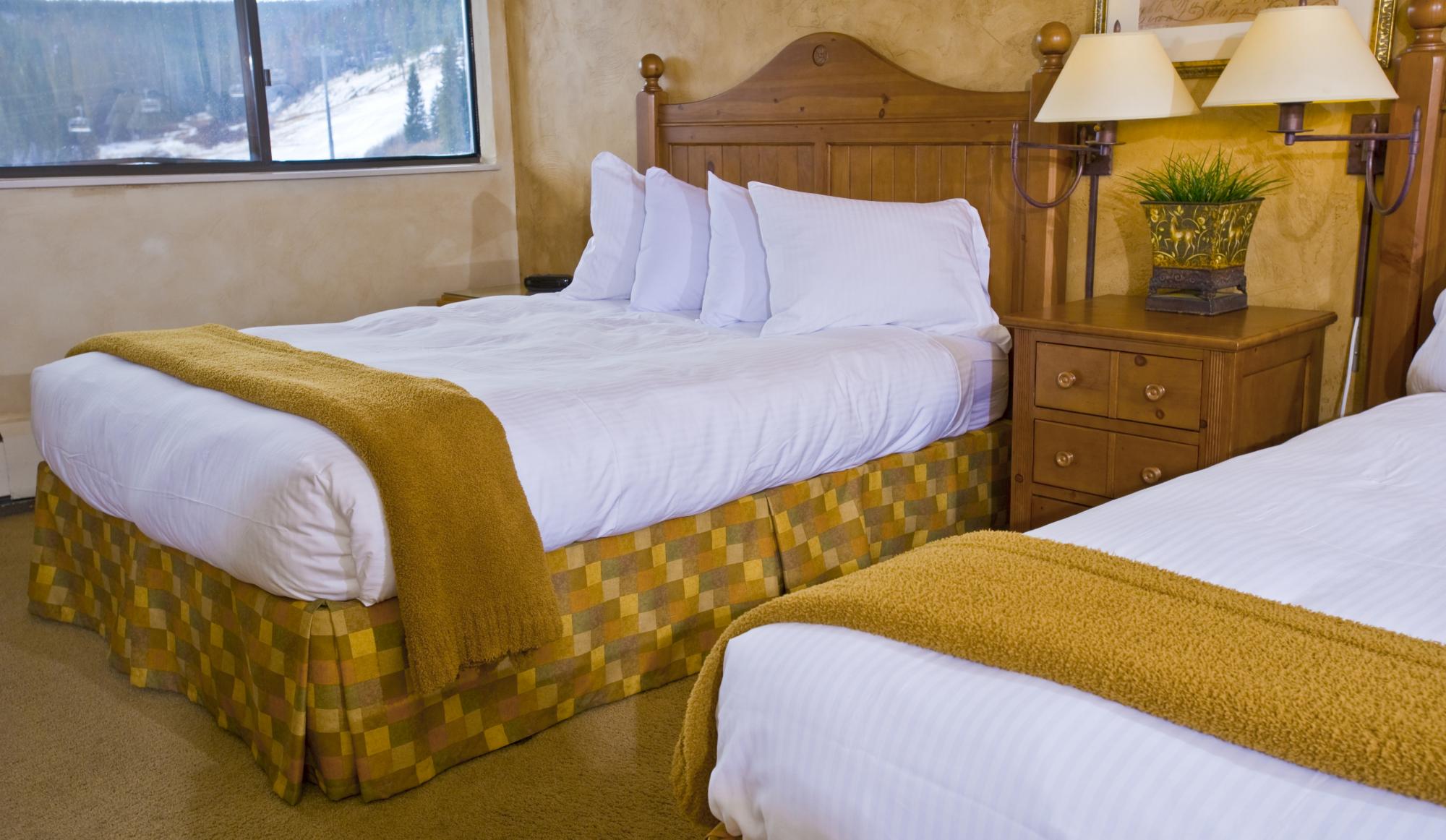 Beaver Run Resort 3 and 4 Bedroom Suites Bedroom in Breckenridge